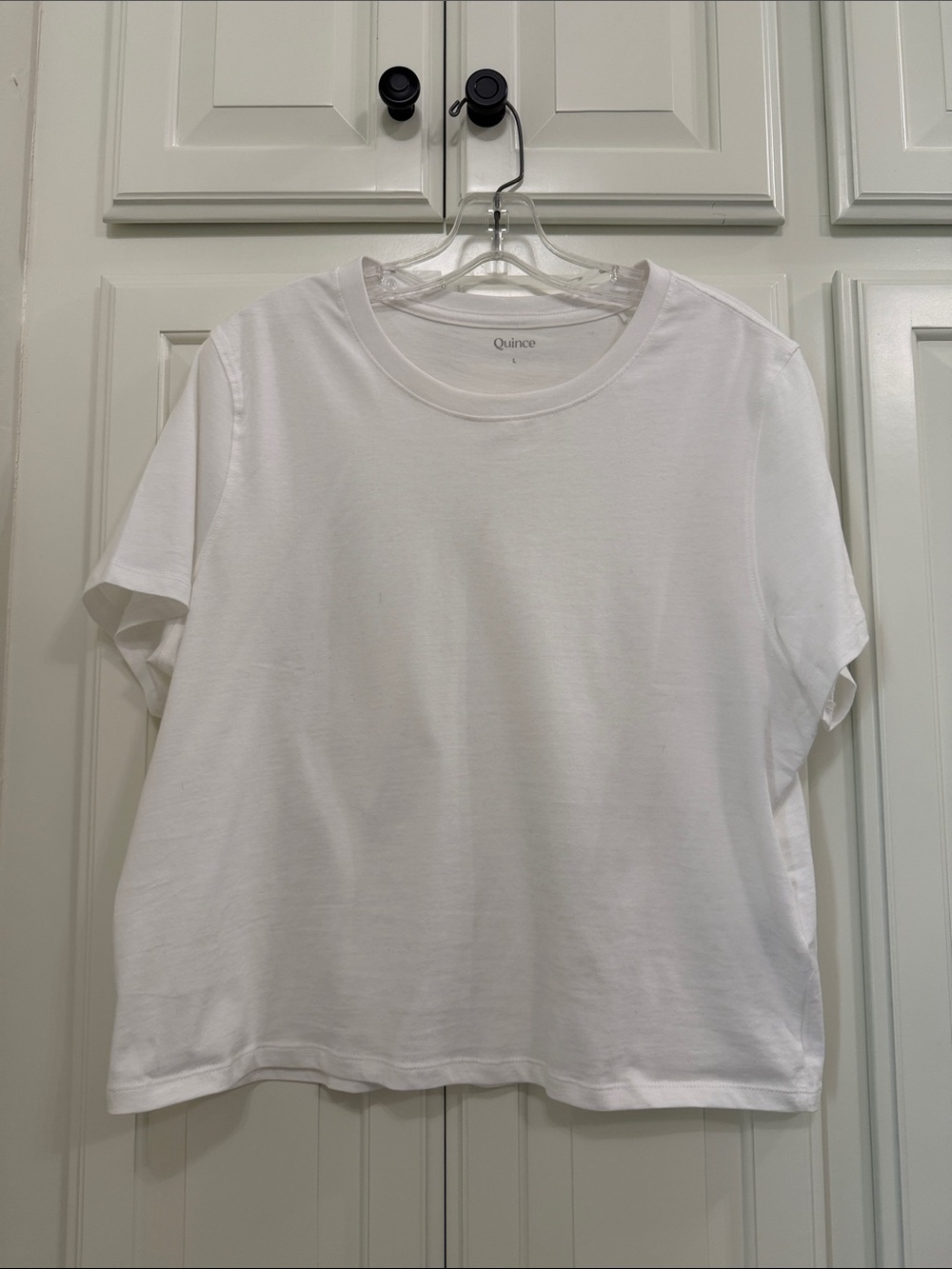 Quince White Short-Sleeve Crewneck Tee
